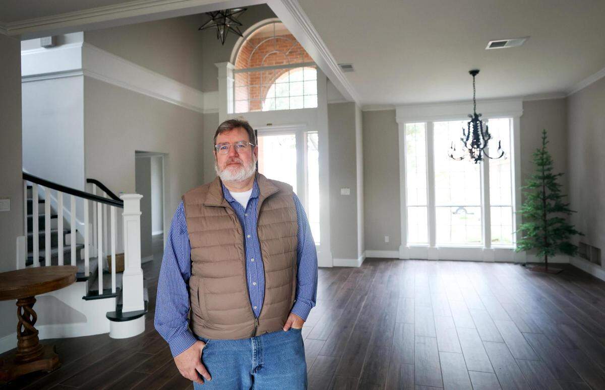 Riff Wright was given $30,000 by insurance to cover the cost of damages in his home in Lost Creek Estates after Winter Storm Uri hit. The damage ended up costing four times that amount to repair, he said.