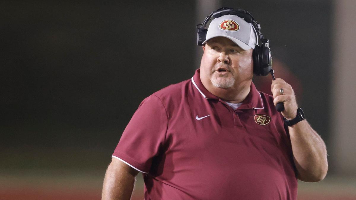 Saginaw head coach and the Rough Riders emerged victorious in the Battle for the Silver Spurs against Chisholm Trail.