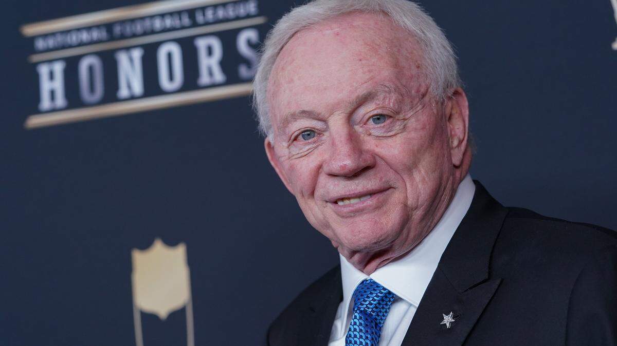 Dallas Cowboys owner Jerry Jones is also the team's general manager which means he handles player personnel.