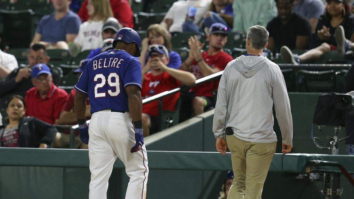 The way Adrian Beltre left the field Tuesday night suggested he would miss several weeks with a hamstring injury. He might miss no more than three.