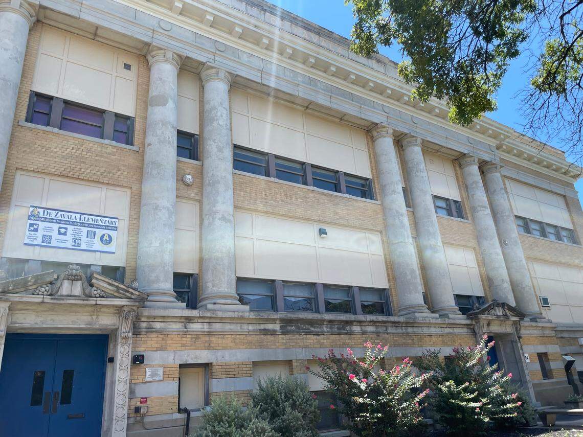 De Zavala Elementary School is photographed on Thursday, July 24, 2025.