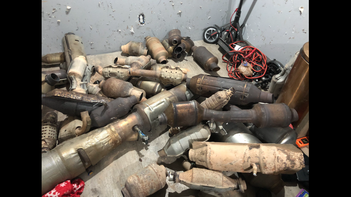 Catalytic converter theft is rising across the nation and Texas is one of the hardest hit states, according to the National Insurance Crime Bureau.