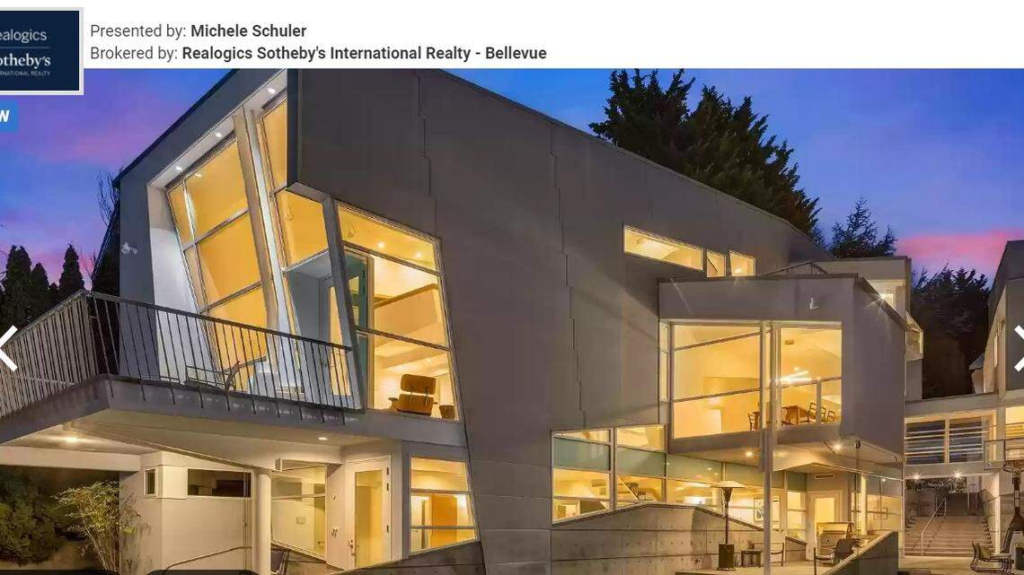 A home being called “the epitome of modernism” has hit the real estate market in Medina, Washington, for $21.5 million.