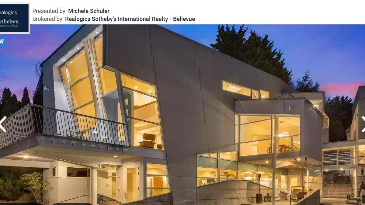 A home being called “the epitome of modernism” has hit the real estate market in Medina, Washington, for $21.5 million.