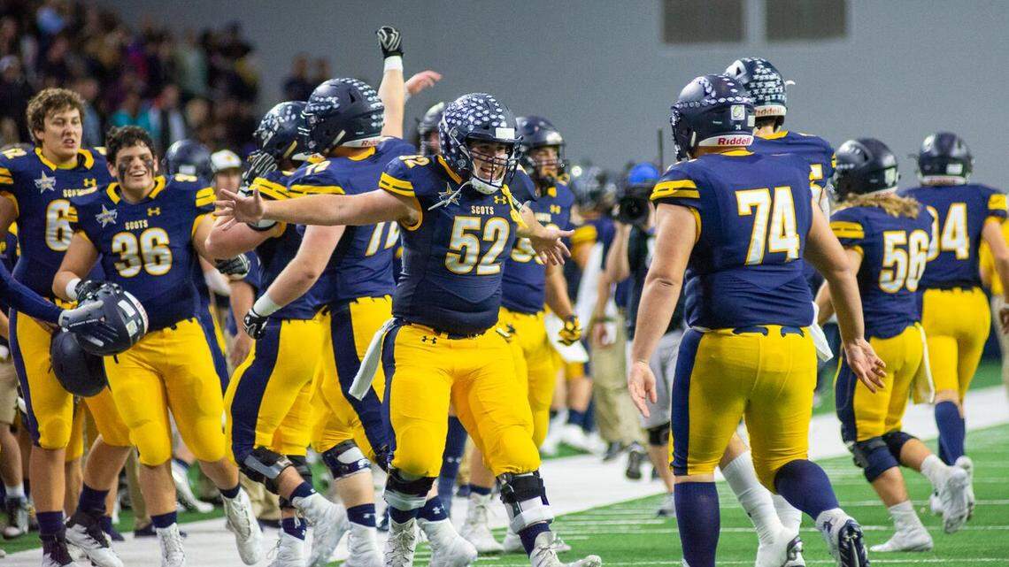 Highland Park scores 28 in the fourth quarter to beat Tyler 42-35 in the 5A Division I state quarterfinals, Saturday December 8, 2018.