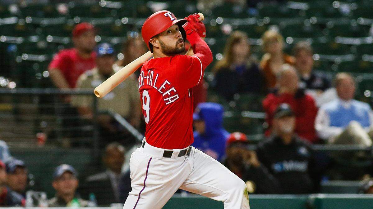 Rangers rookie Isiah Kiner-Falefa collected his first major league hit, a single to left field, in his first major league start Friday night in Houston.
