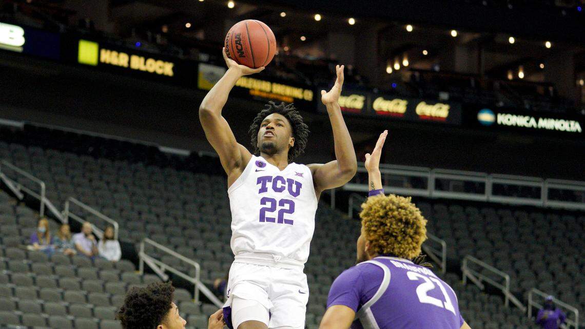 TCU’s RJ Nembhard declared for the NBA Draft on Monday night. He led the Horned Frogs with 15.7 points per game last season.