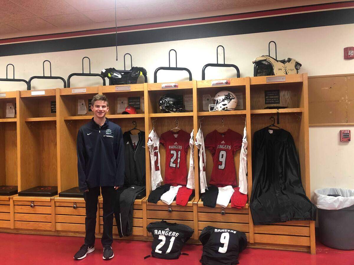 Eaton senior Ezra Cox making a visit to Northwestern Oklahoma State.