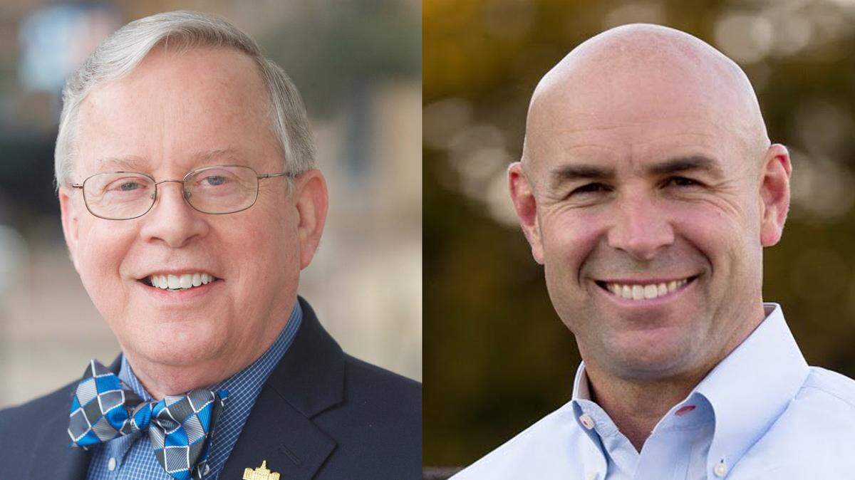 Ron Wright and Jake Ellzey face off in the May 22 primary runoff to determine which Republican moves forward to the Nov. 6 general election. Both are running for the 6th Congressional District.