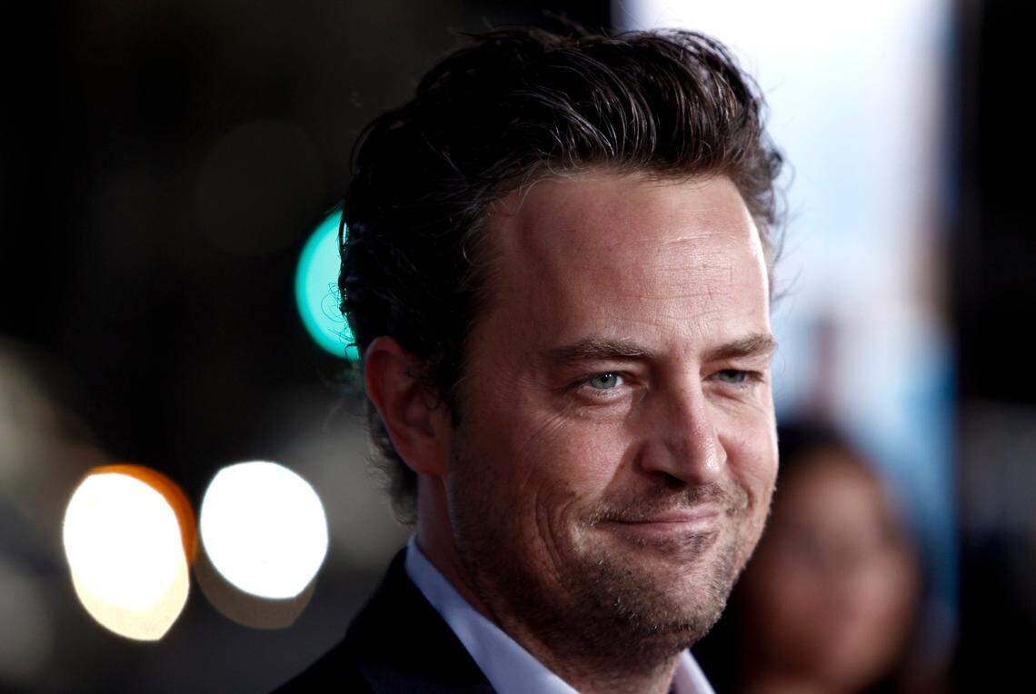 FILE - Matthew Perry was found dead of an apparent drowning at his Los Angeles home on Oct. 28, according to the Los Angeles Times. (AP Photo/Matt Sayles, File)