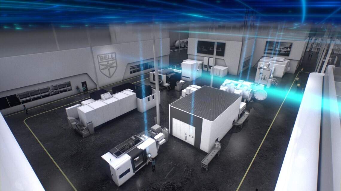 Not your father’s helicopters. Bell goes high-tech with its new Fort Worth facility
