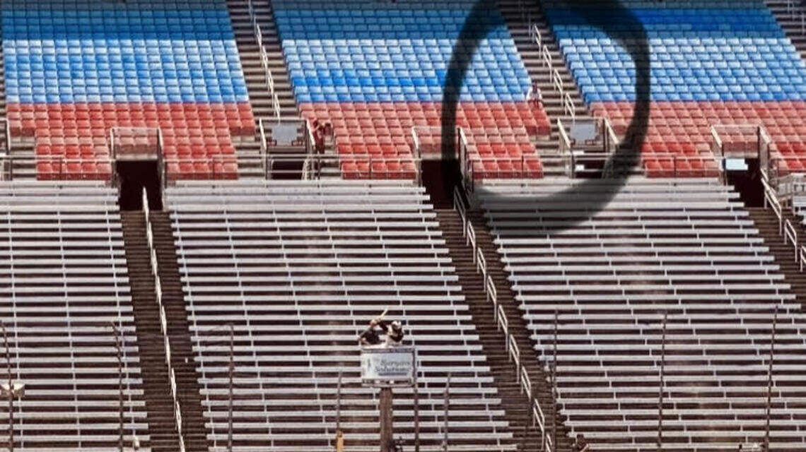 Being the only ‘fan’ at a NASCAR race at Texas Motor Speedway is cool and surreal