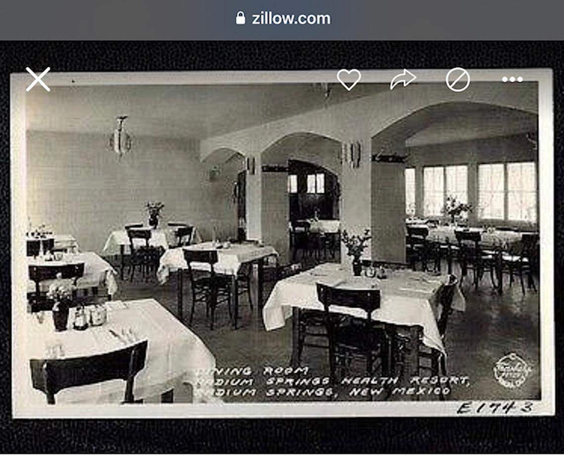 Old photo of hotel