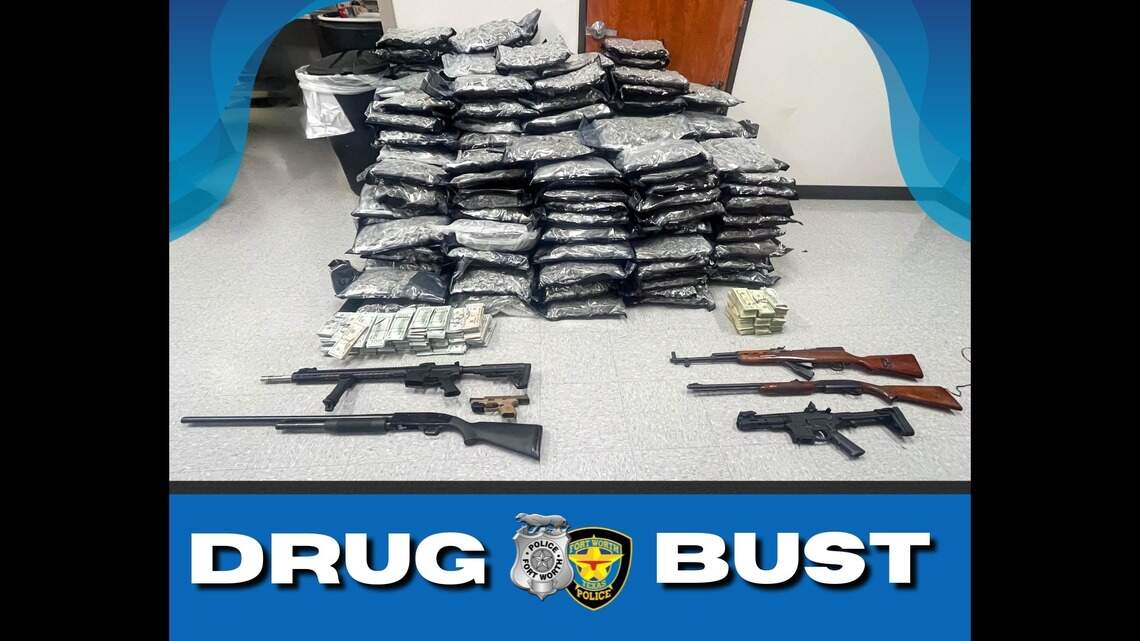 Police seize 300 pounds of marijuana from Oklahoma in bust | Fort Worth ...