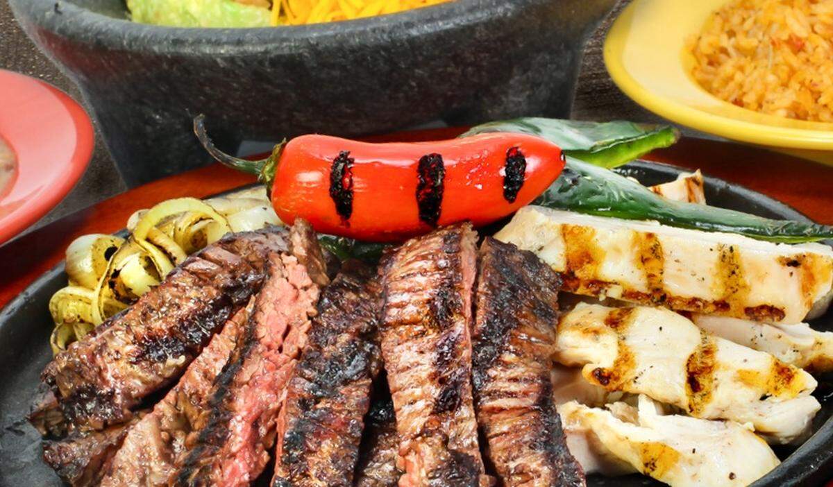 Beef fajitas at Lupe Tortilla.