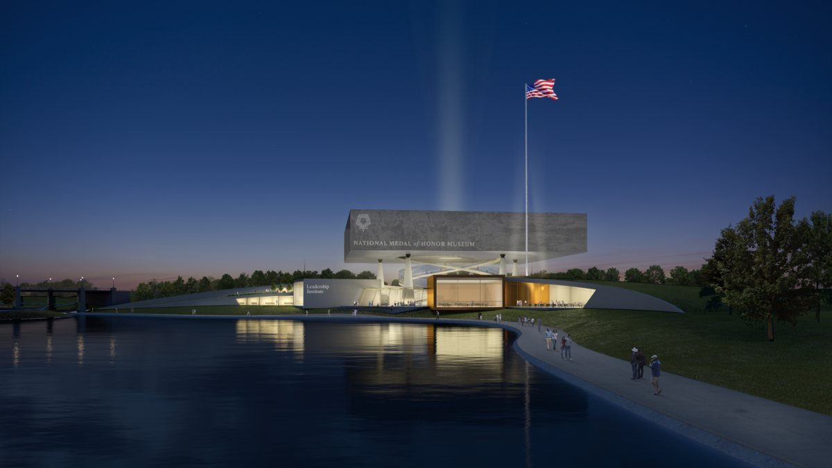 The National Medal of Honor Museum is slated to open in 2024.