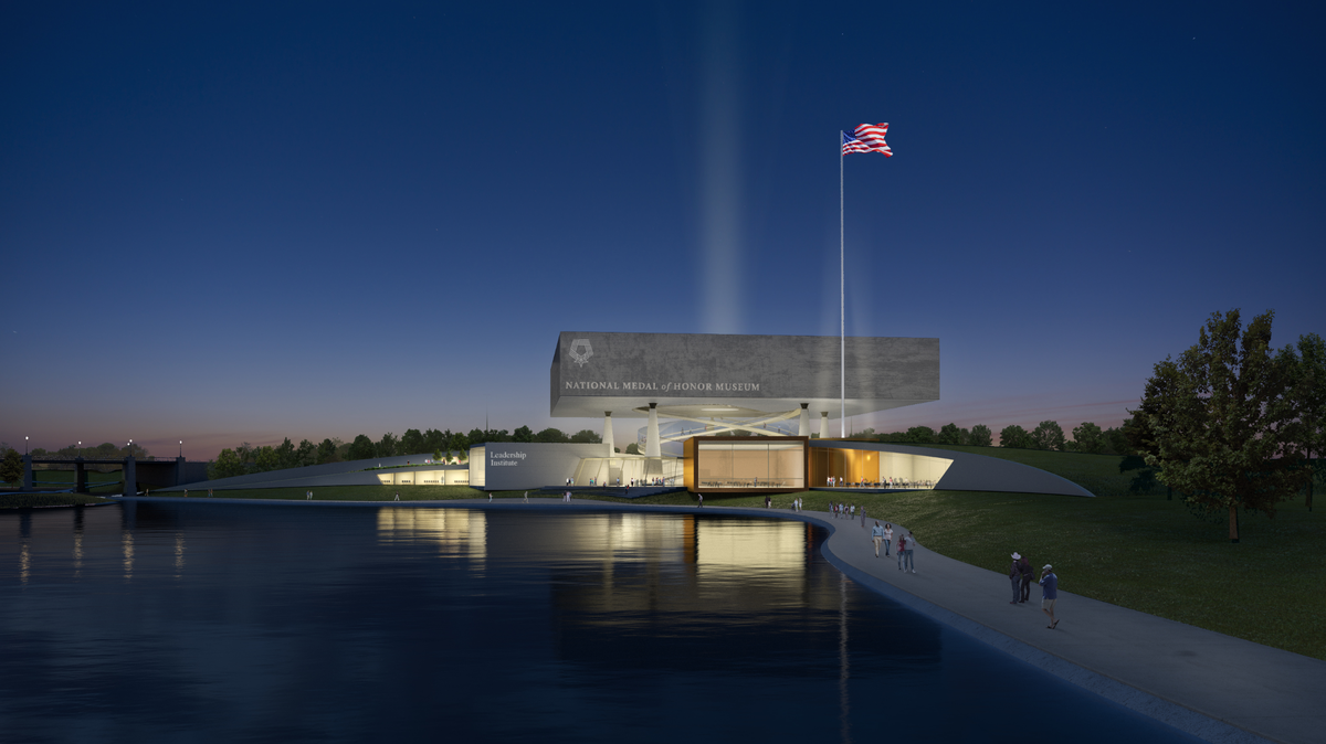 The National Medal of Honor Museum is slated to open in 2024.