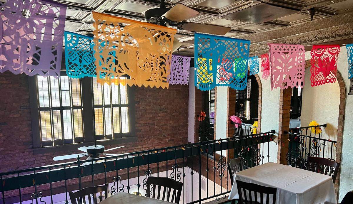 The larger upstairs bar at The Original on North Main Street.