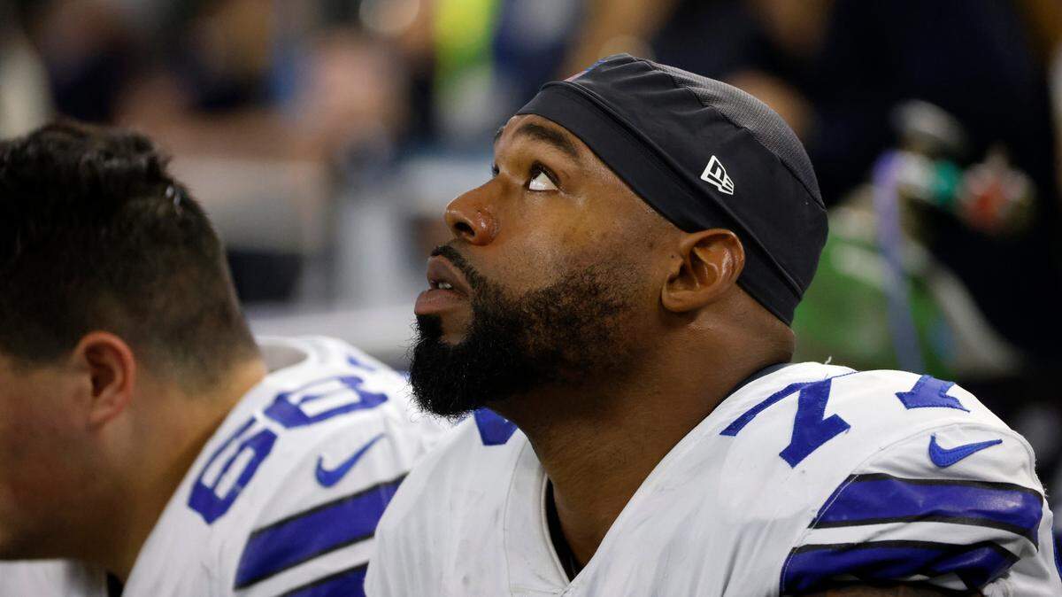 Dallas Cowboys offensive tackle Tyron Smith returned Thursday after missing the past three games with an ankle injury. The Cowboys have shuffled their left guard and right tackle positions through Thursday’s first half against the Raiders.