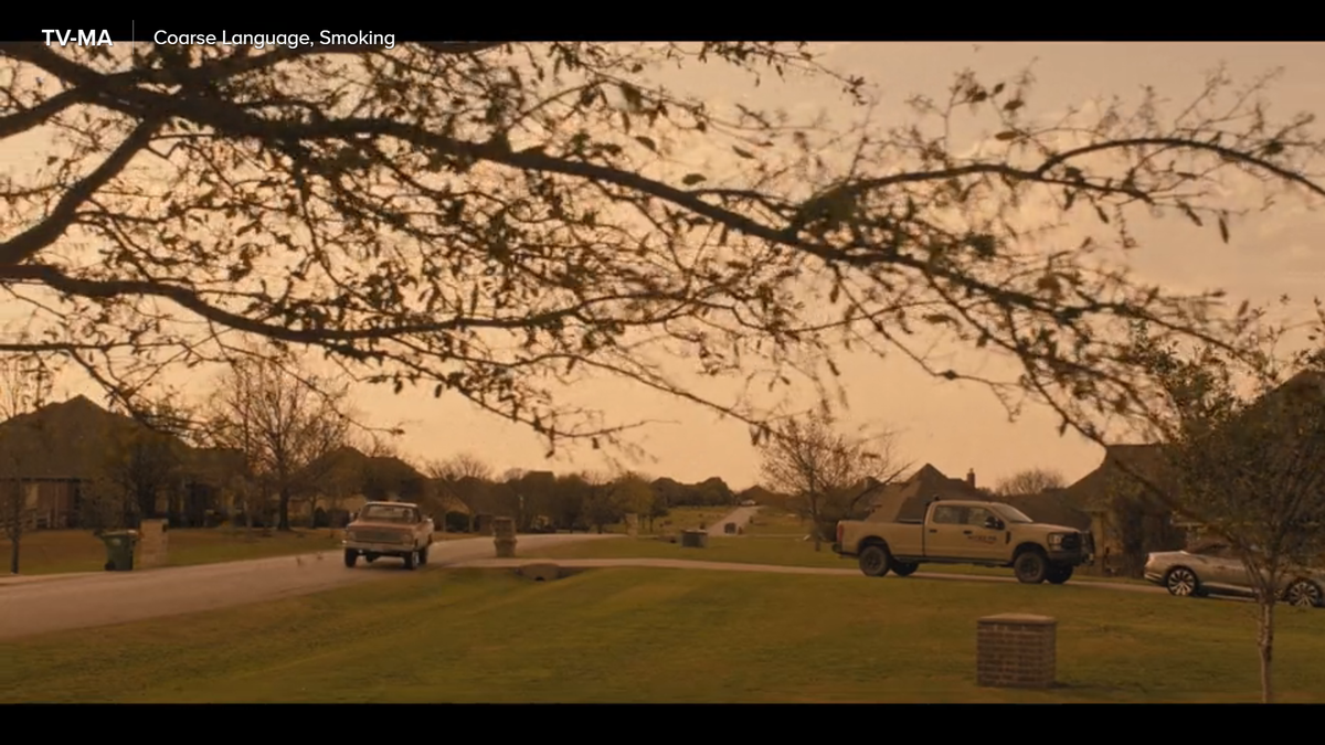 Tommy’s house is seen in “Landman” season 2 episode 1.