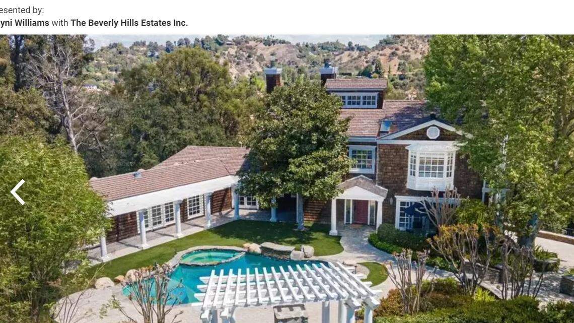 The posh house listed two years after the famous couple divorced after nine years of marriage