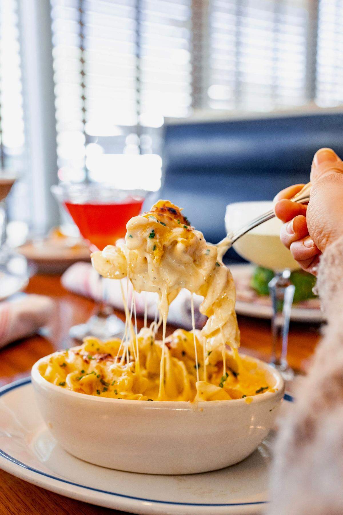 Mac-and-cheese at Dallas-based Hudson House, opening a location in Fort Worth late in 2023 or 2024.
