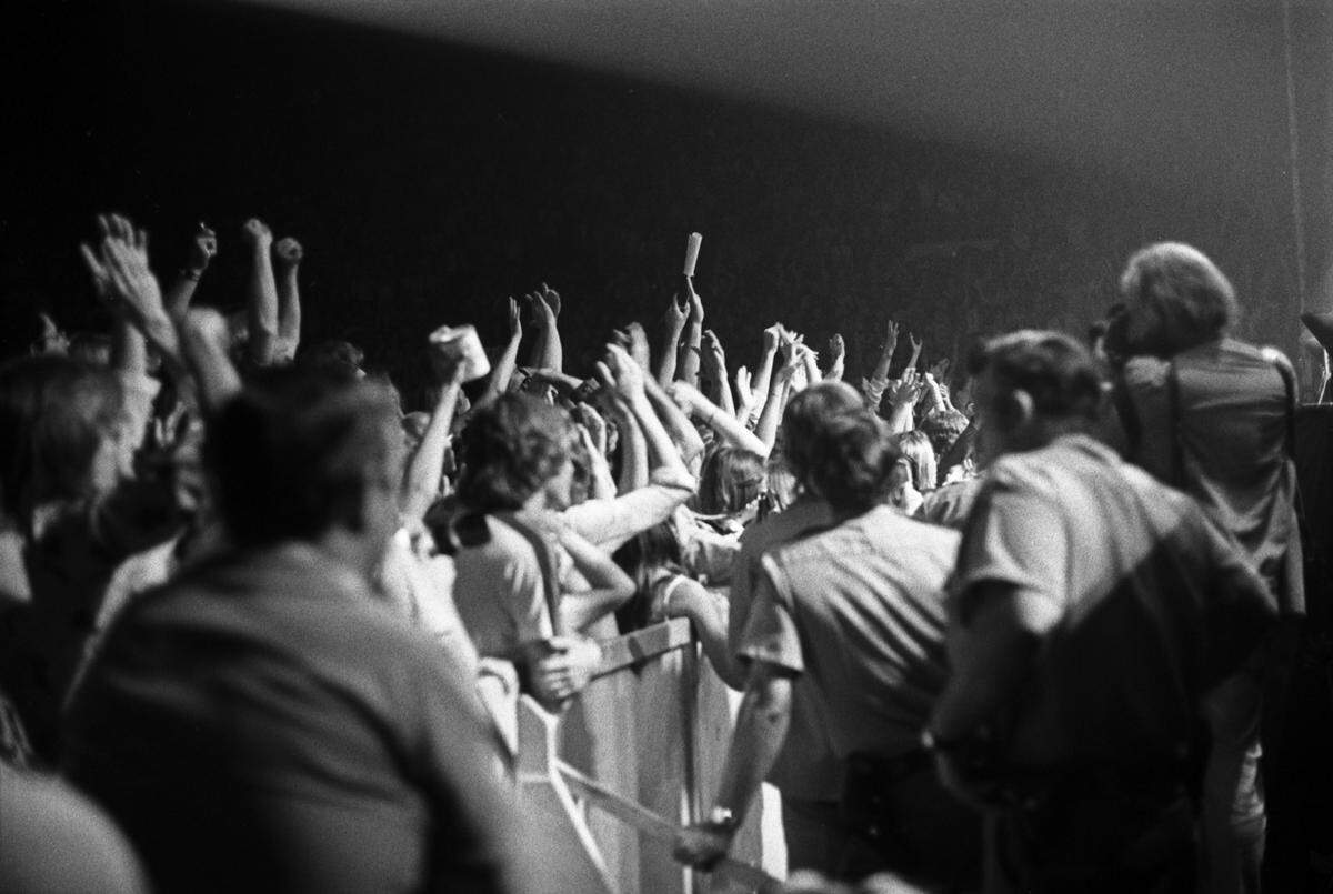 Tickets to Paul McCartney and Wings tour-opening show at Tarrant County Convention Center on May 3, 1976 were sold out months in advance. The “Wings Over America” tour was the first time McCartney had played North America since The Beatles last tour in the summer of 1966.