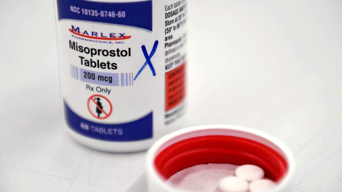 Misoprostol is seen at Parker Road Drug Store in Greenville, S.C., on Thursday, June 13, 2024. Texas lawmakers have sent a bill restricting access to abortion-inducing medication to Gov. Greg Abbott. 