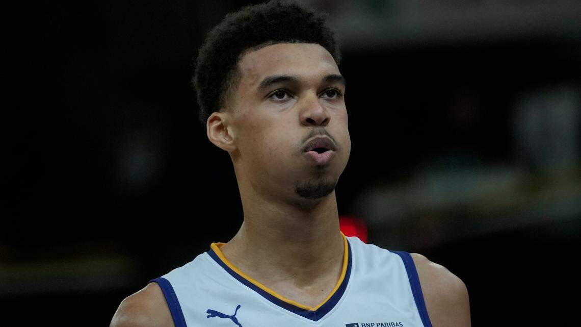 Victor Wembanyama is projected to be the first overall pick in the 2023 NBA draft. The Spurs won the lottery on Tuesday night. The Mavericks will draft 10th.