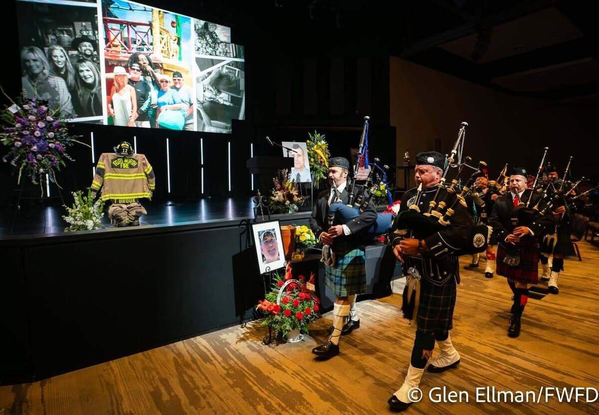 A memorial service for Fort Worth Firefighter Todd Brook was held on Wednesday, June 17, 2026.
