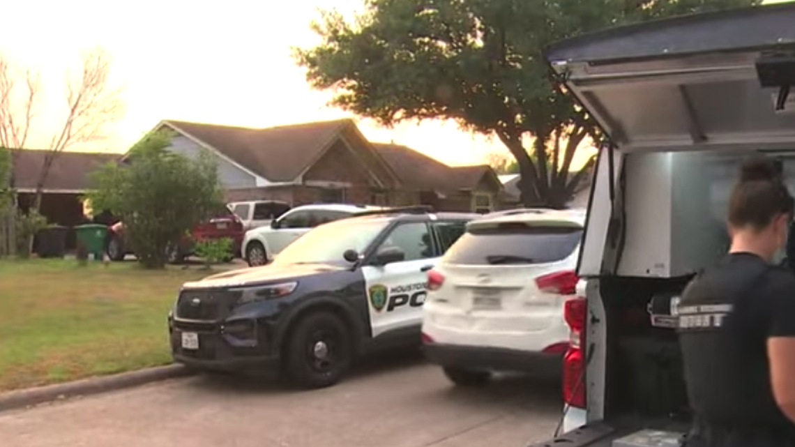Human remains were found in a barbecue pit in a family’s backyard, police say.
