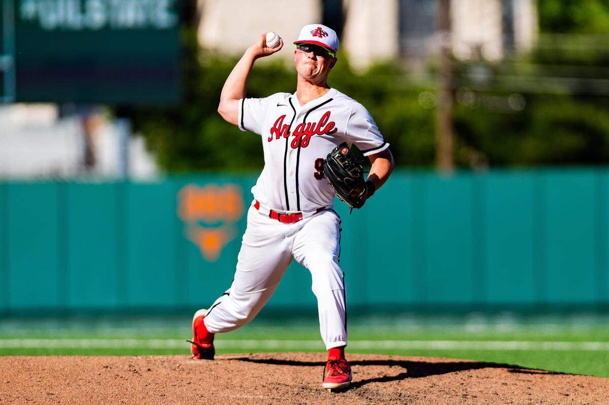 Argyle defeated La Vernia 16-0 in five innings in the 4A state semifinals on Wednesday June 5, 2019.