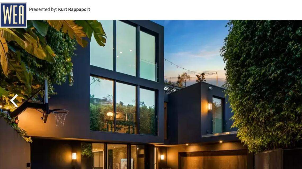 The house was previously owned by a gaggle of A-listers