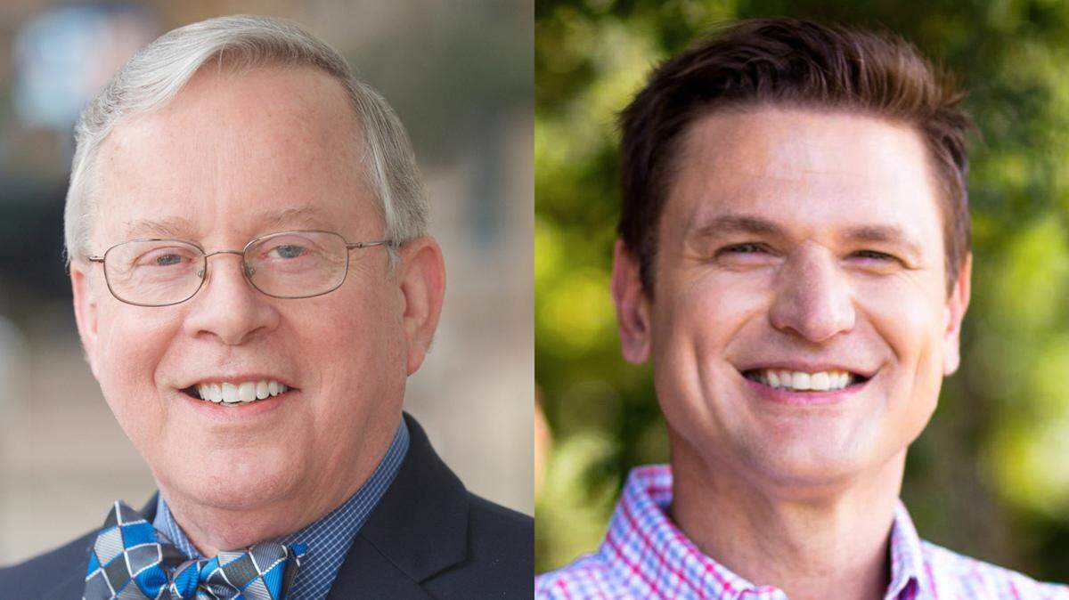 U.S. Rep. Ron Wright, R-Arlington, Stephen Daniel, D
