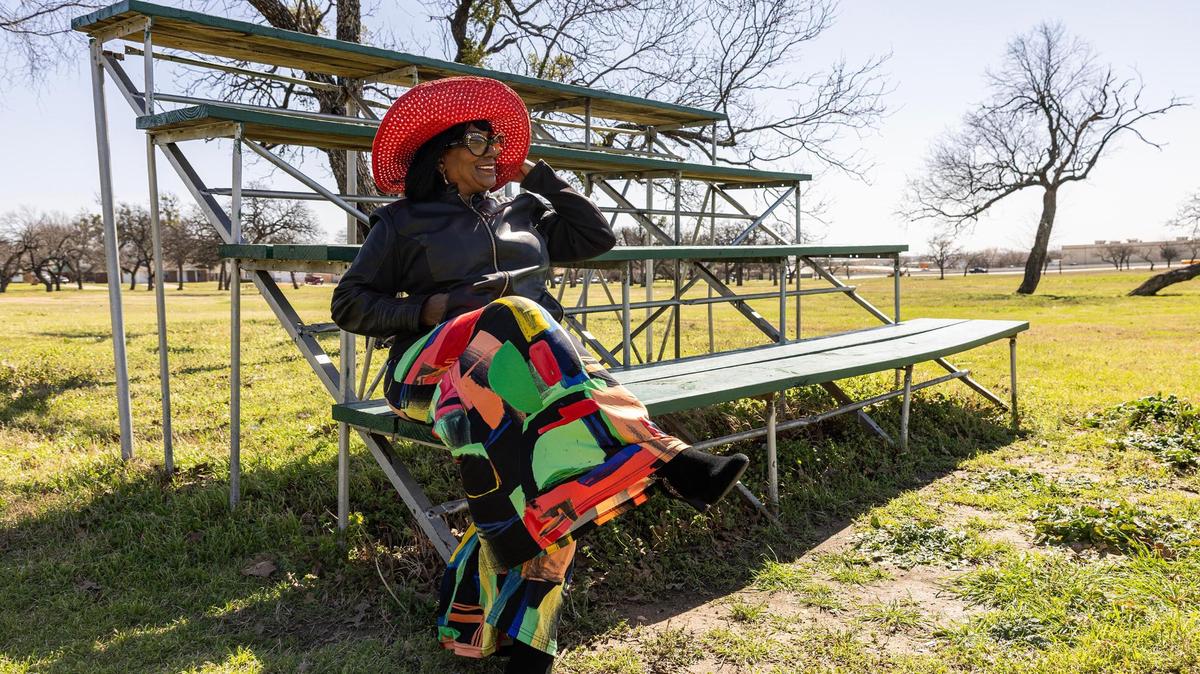 Regina Davis, secretary of the Fairhaven Neighborhood Association, shown here at Village Creek Park, hopes the the Neighborhood Improvement Program will result in improvements to the park, more police patrols, better animal control and other positive changes in the neighborhood.