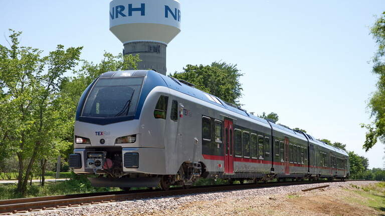 Why is TEXRail planning to let its commuter train passengers ride for free?