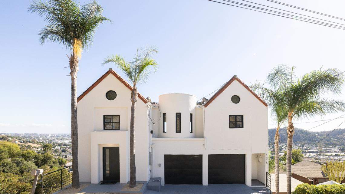 Exterior of the home