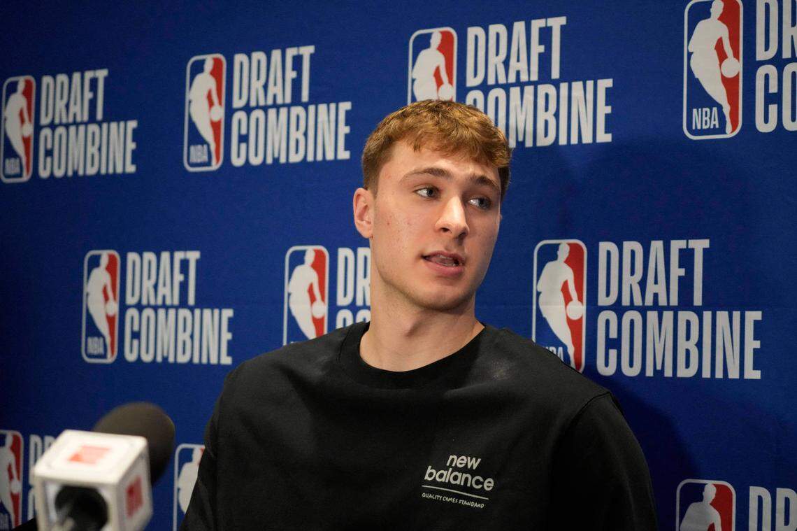 The Dallas Mavericks made Cooper Flagg the No. 1 pick in the 2025 NBA draft.