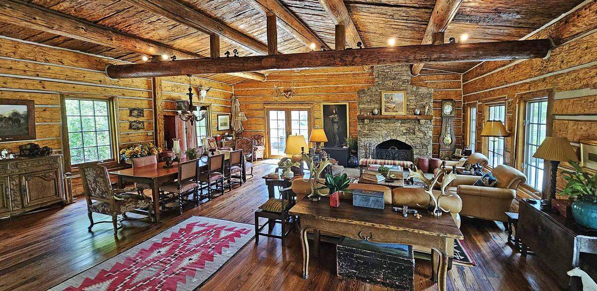 Interior of cabin