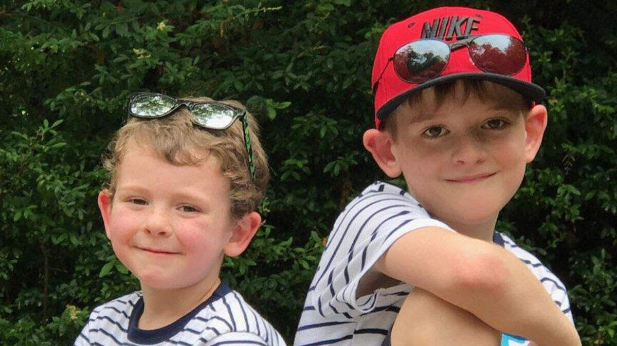 Brothers Maddox, right, and Paxton Kesner of Fort Worth were left without parents when, on Sept. 10, 2017, their father shot and killed their mother in a vacant Fort Worth library parking lot. He committed suicide shortly thereafter.