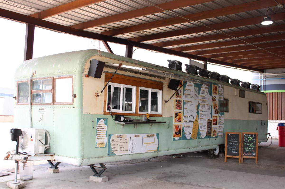 Barley Gastrovan, Martin House’s permanent food truck that sits in the back patio serves fresh and beautiful food that pairs well with ale.