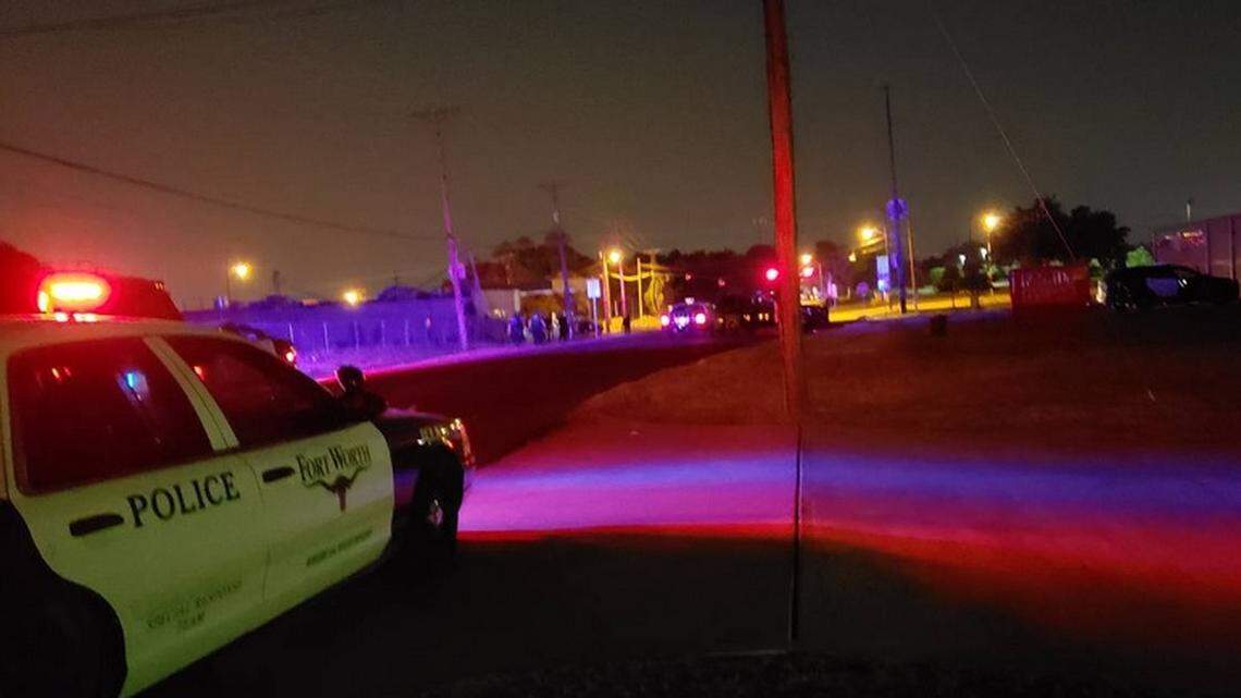 Two suspects who police say forced customers and employees to the ground have been arrested in connection with the robbery of the Family Dollar in east Fort Worth.