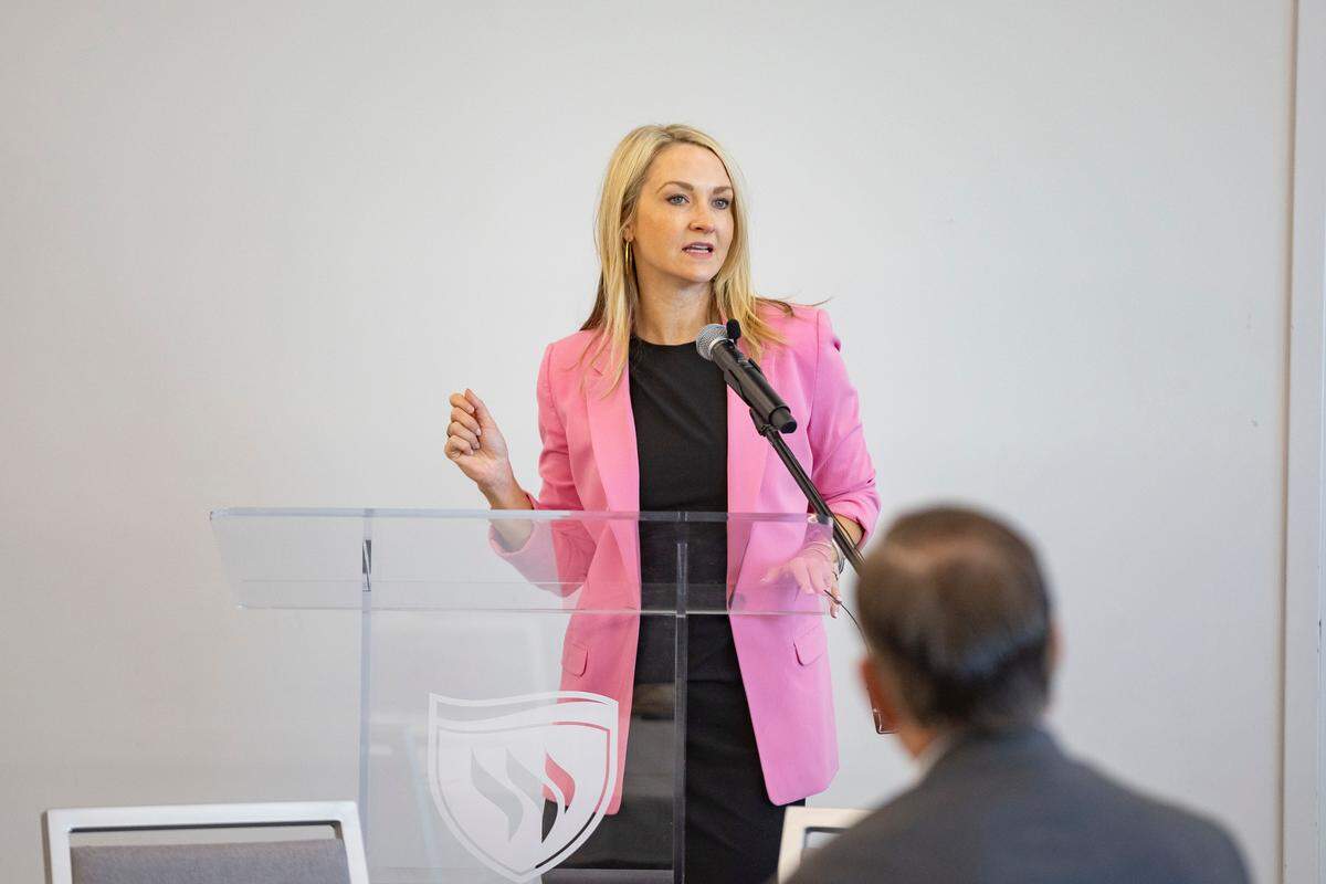 Fort Worth Mayor Mattie Parker discussed the importance of education at a January event.