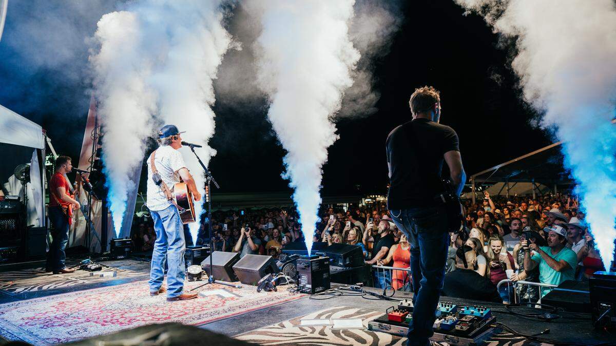 Live performance at the 2024 Main Street fest.