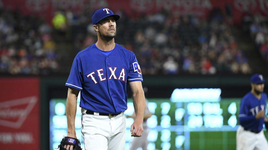 Cole Hamels wasn't pleased with his outing Thursday after allowing five runs in 7 1/3 innings, but he didn't do anything to hurt his trade value.