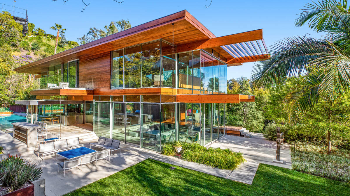 Exterior of the home