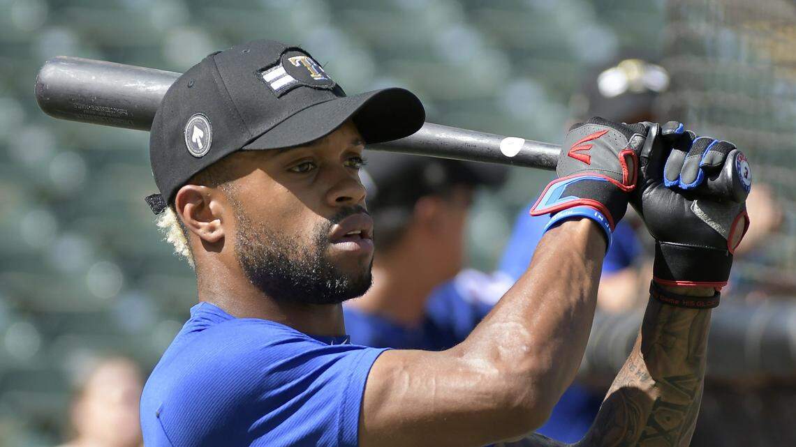 Among the things that ailed Delino DeShields in 2018 was a broken hamate bone in the season’s second game.
