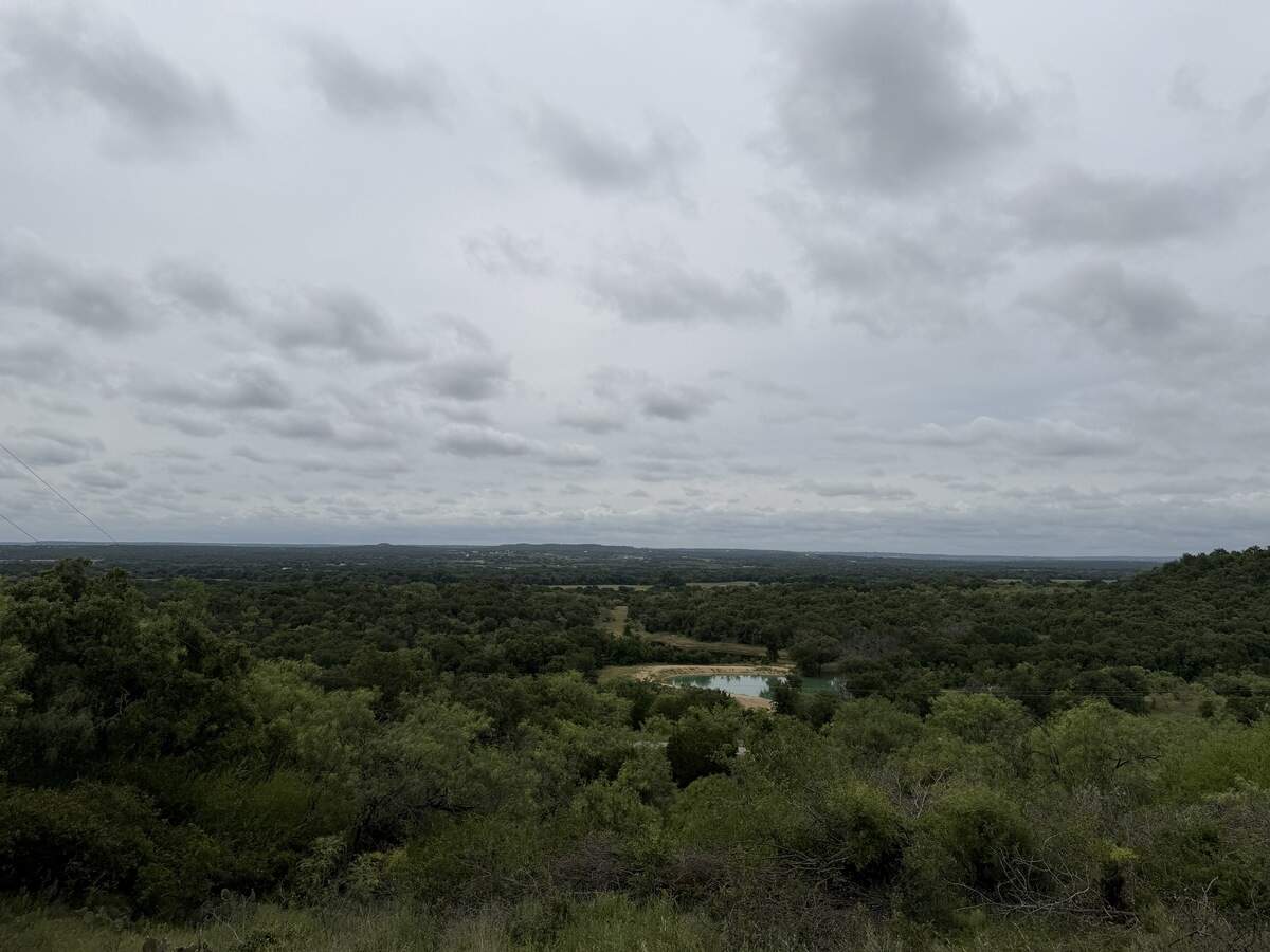 The view from Jep and Jessica Robertson’s ranch property on the set of “Jep & Jess: Beyond the Bayou” in Mingus, Texas, on Friday, June 5, 2026.