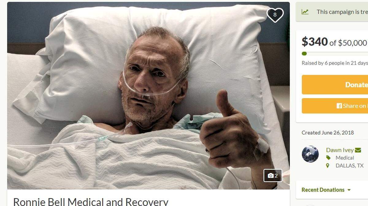 A month after several dogs mauled Ronnie Bell as he walked home in his Dallas neighborhood, his arm had to be amputated.