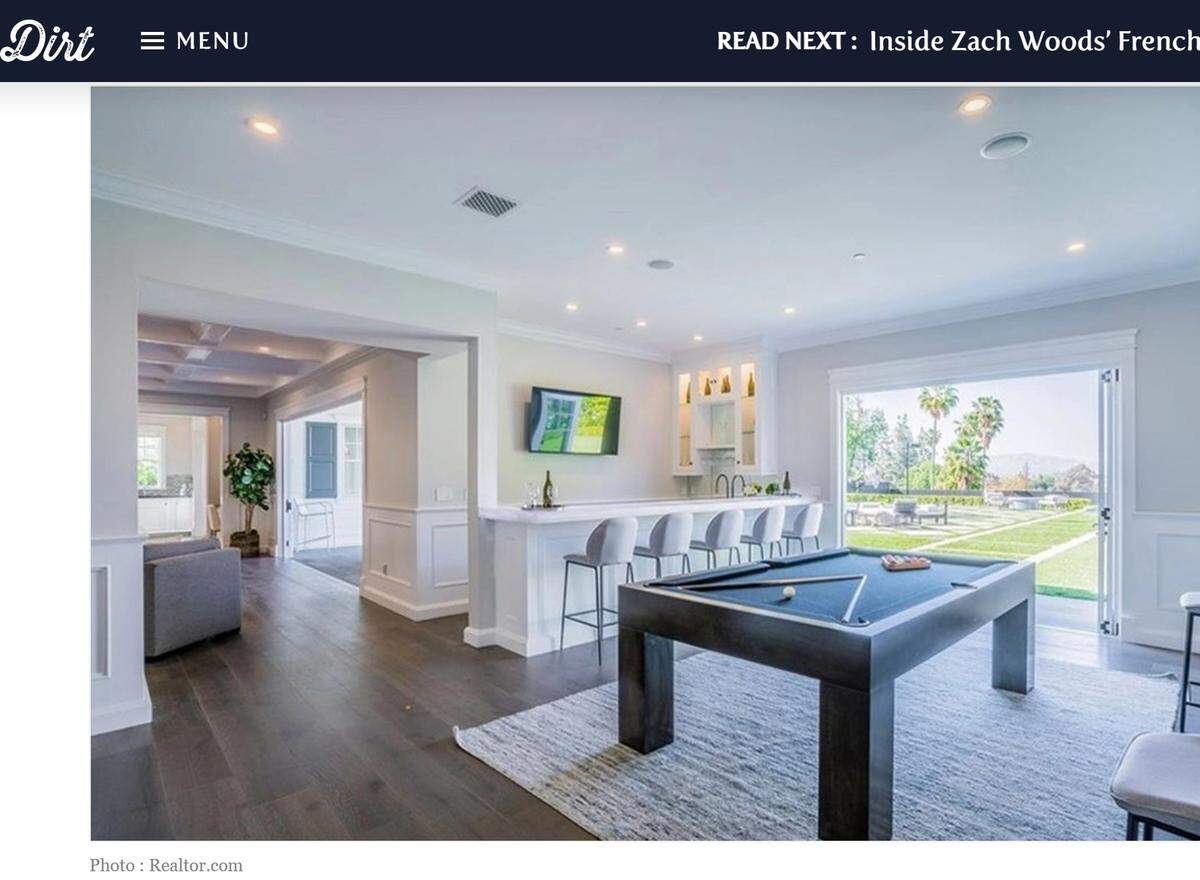 Billiards room